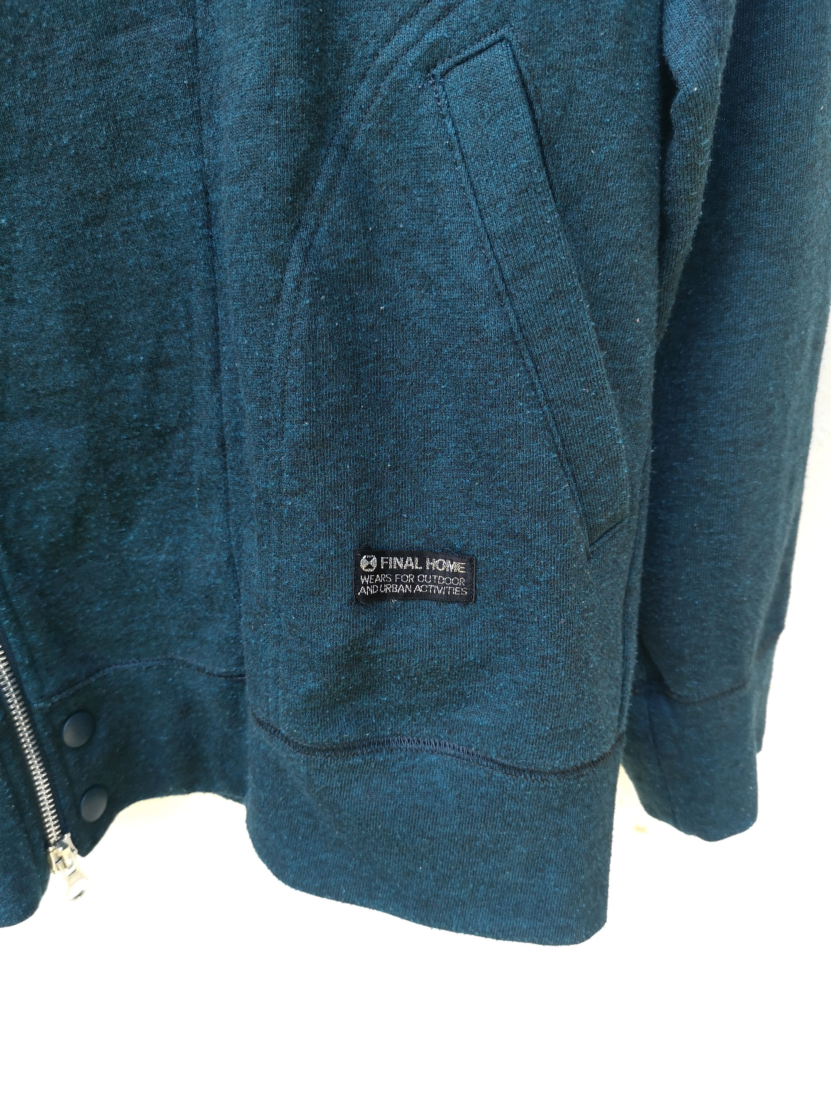 Final Home 🔥Rare Final Home Asymmetrical Zipper Hoodie Jacket Size US M / EU 48-50 / 2 - 4 Thumbnail
