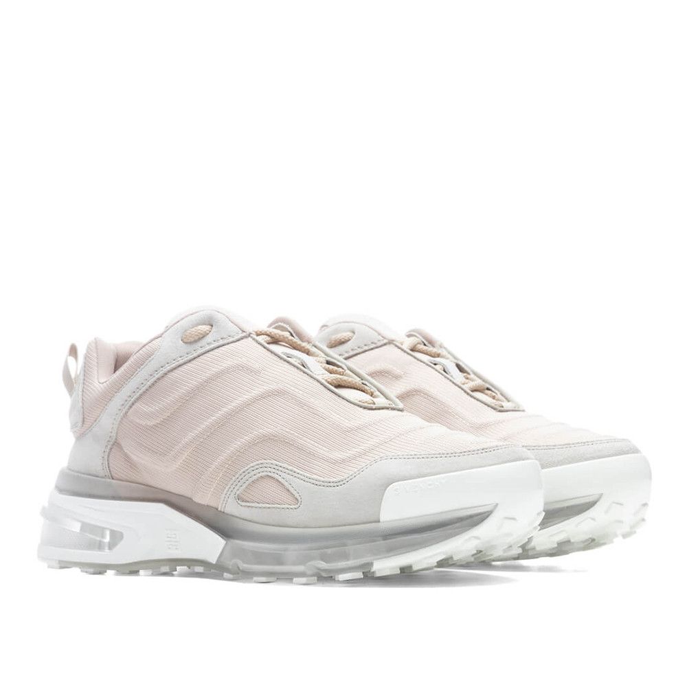Givenchy Givenchy Men's Light Runner Suede Sneaker Cream Size US 10 / EU 43 - 2 Thumbnail