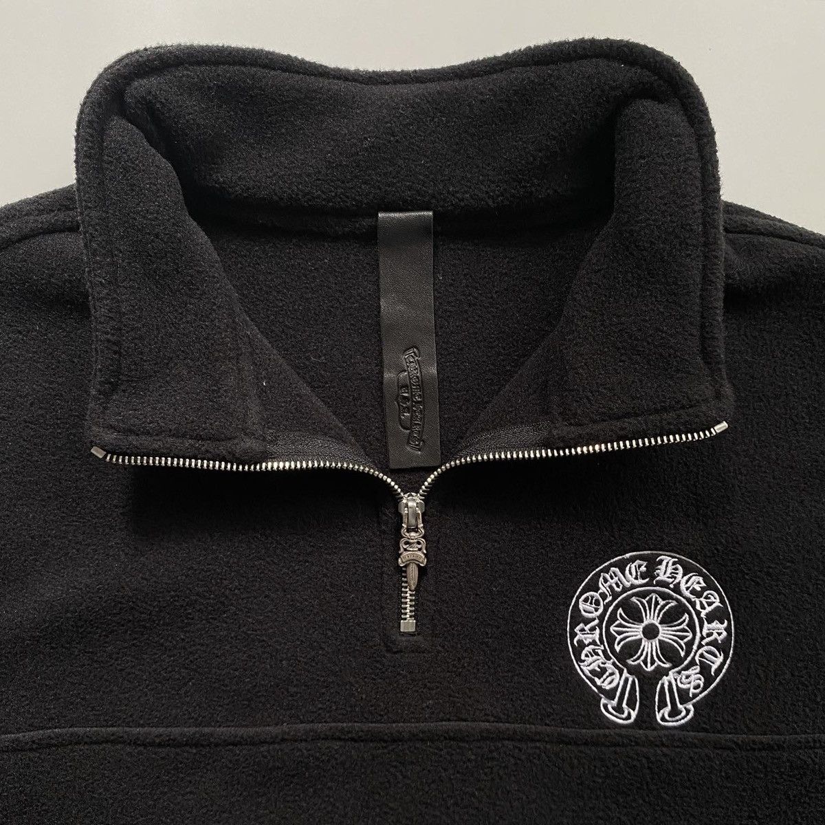 Chrome Hearts Chrome Hearts Quarter Zip Fleece Jacket Size US L / EU 52-54 / 3 - 3 Thumbnail