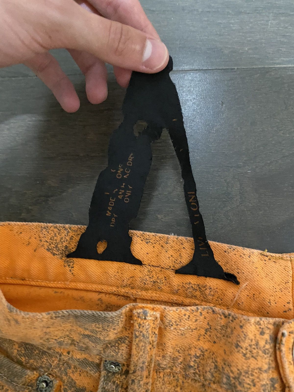 Vlone Vlone Scab Denim Jeans Size US 34 / EU 50 - 3 Thumbnail