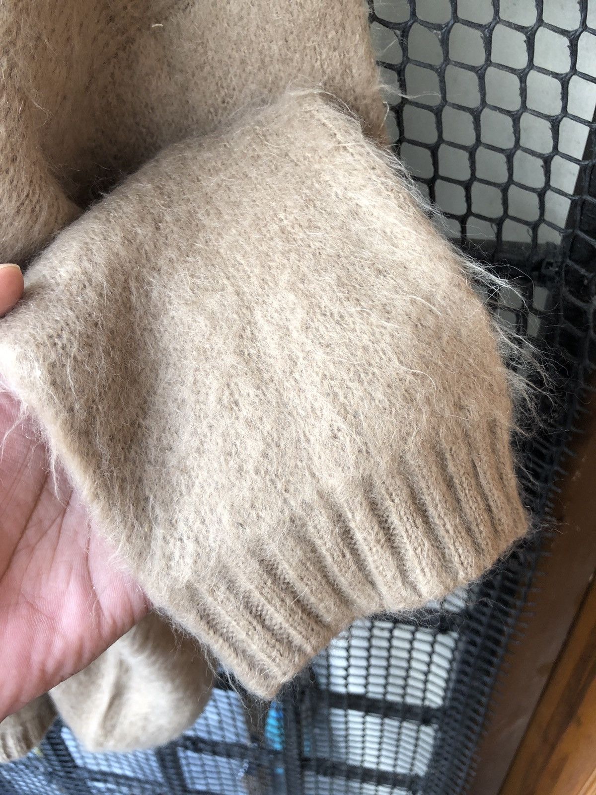 Japanese Brand OVERSIZED MOHAIR KNIT SWEATER JUMPER Size US XL / EU 56 / 4 - 4 Thumbnail