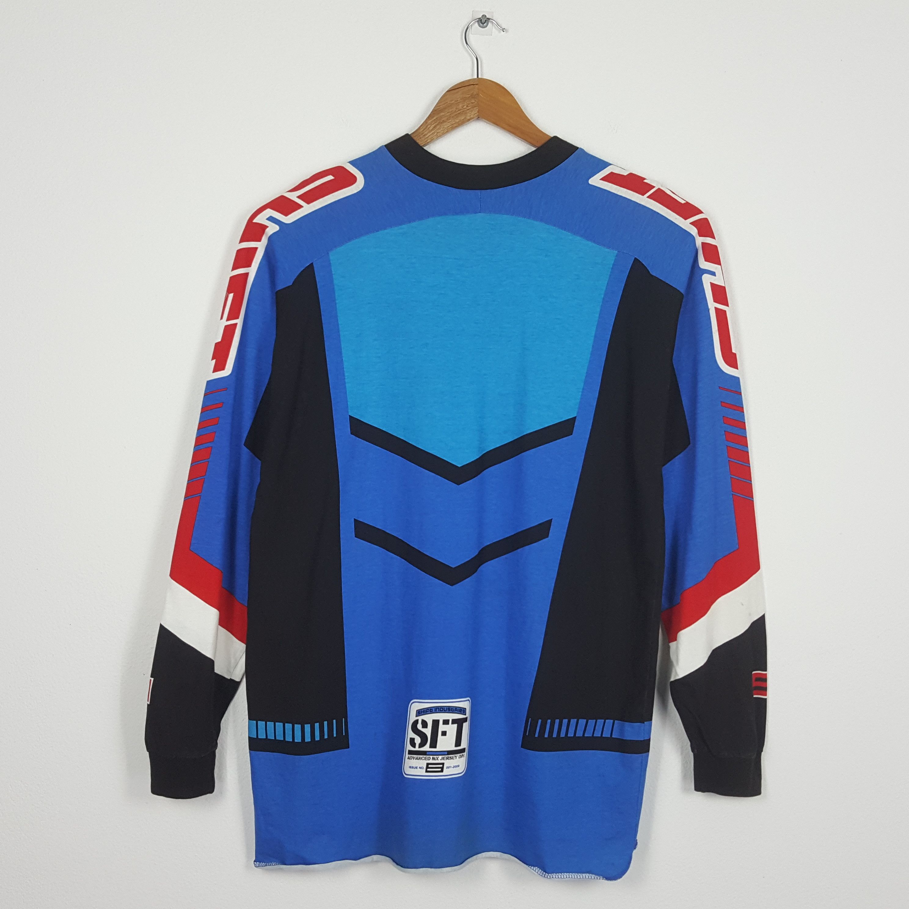 Vintage Vintage SHIFT Extreme Sports Racing Full Print T-Shirt Size US L / EU 52-54 / 3 - 2 Thumbnail