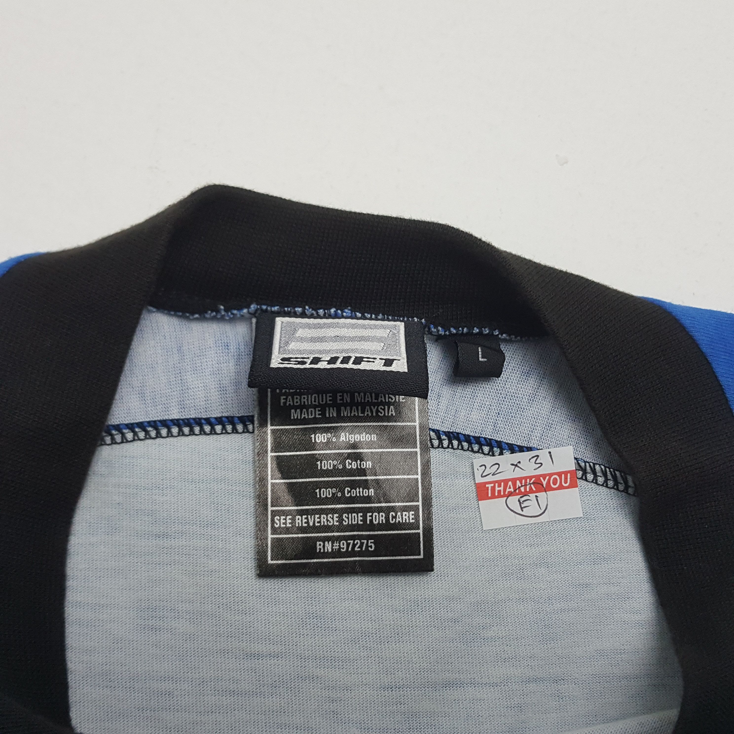 Vintage Vintage SHIFT Extreme Sports Racing Full Print T-Shirt Size US L / EU 52-54 / 3 - 5 Thumbnail
