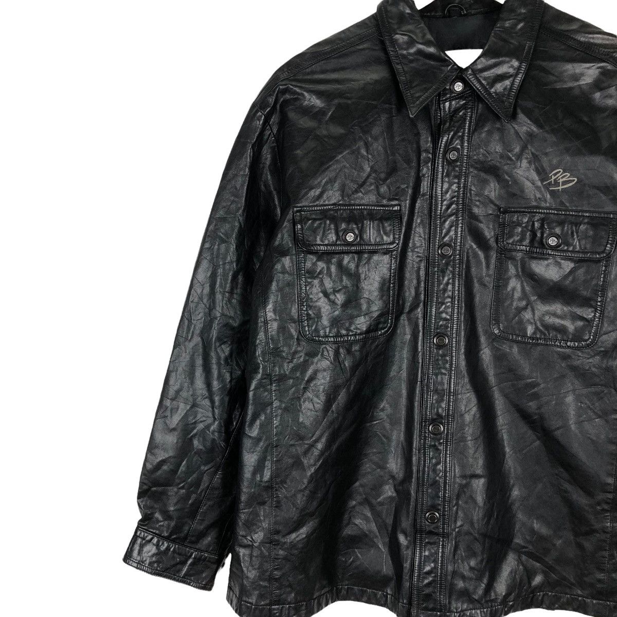 Leather PIERRE BALMAIN COWHIDE LEATHER JACKET Size US M / EU 48-50 / 2 - 4 Thumbnail