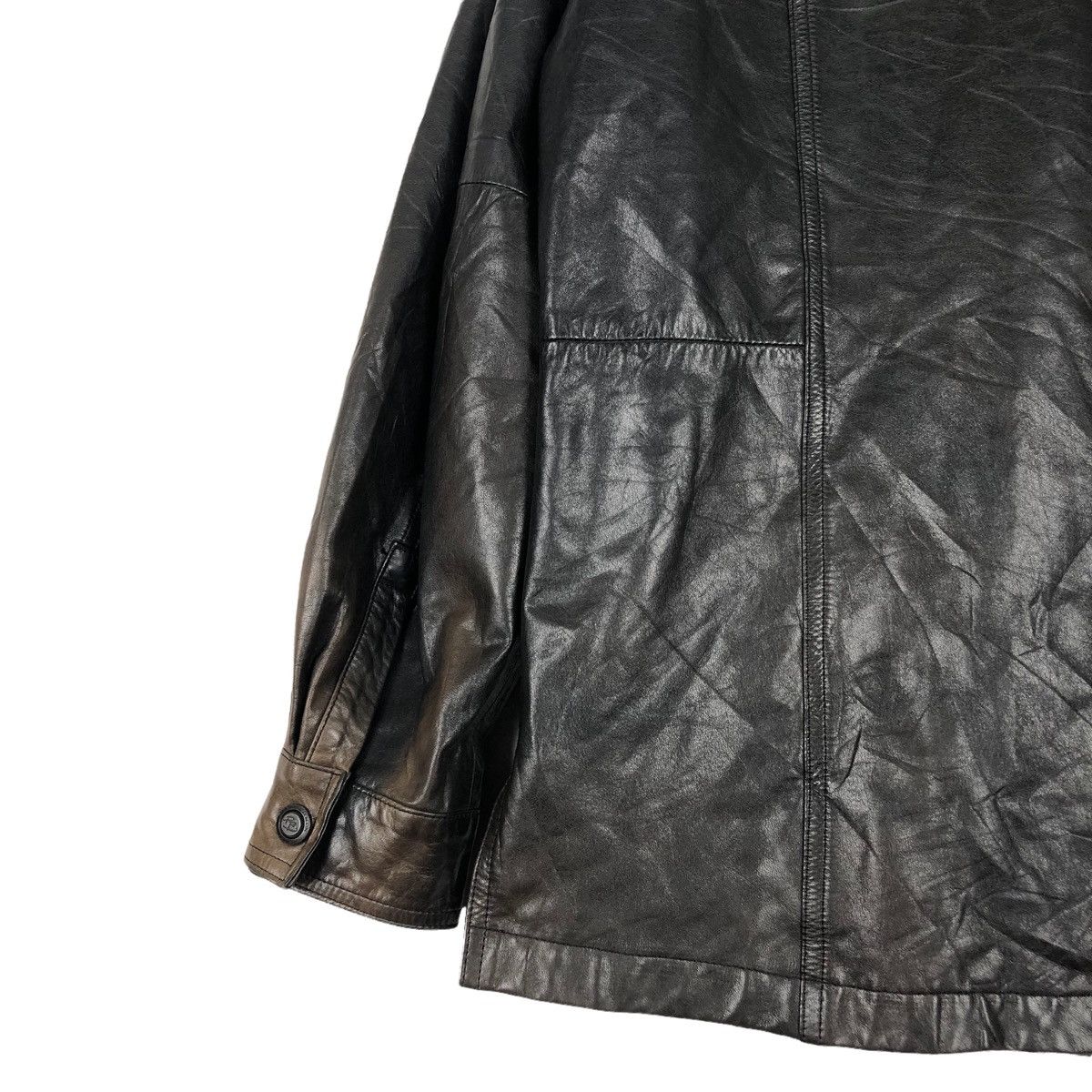 Leather PIERRE BALMAIN COWHIDE LEATHER JACKET Size US M / EU 48-50 / 2 - 7 Thumbnail