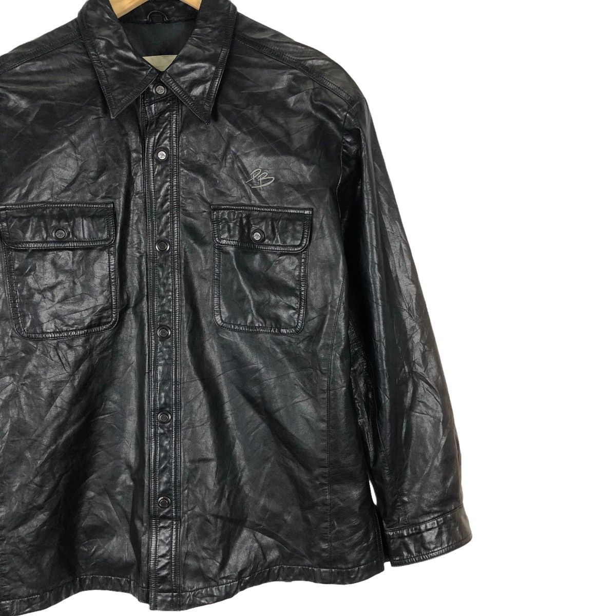 Leather PIERRE BALMAIN COWHIDE LEATHER JACKET Size US M / EU 48-50 / 2 - 5 Thumbnail