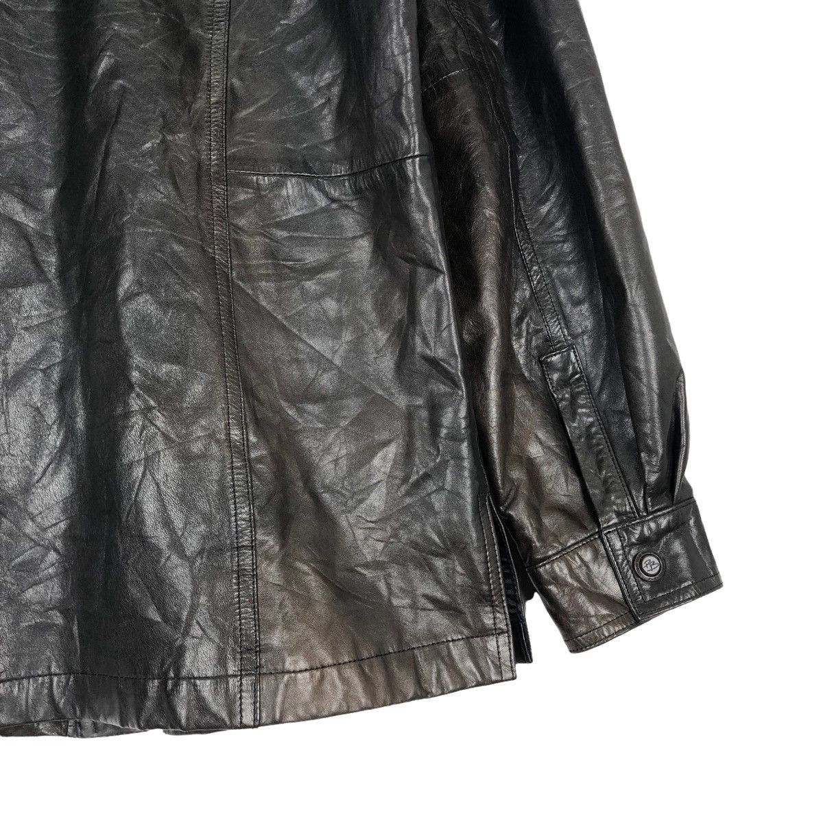 Leather PIERRE BALMAIN COWHIDE LEATHER JACKET Size US M / EU 48-50 / 2 - 8 Thumbnail