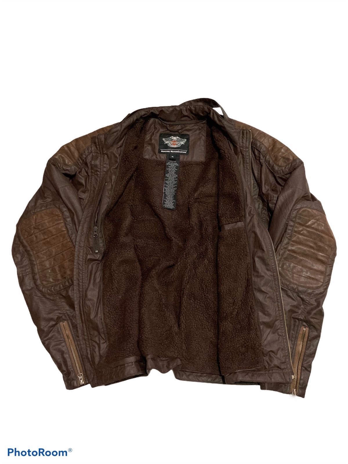 Harley Davidson HARLEY DAVIDSON GENUINE BUFFALO HIDE LEATHER TRIM Size US XL / EU 56 / 4 - 4 Thumbnail