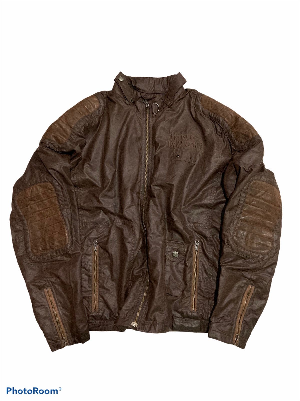 Harley Davidson HARLEY DAVIDSON GENUINE BUFFALO HIDE LEATHER TRIM Size US XL / EU 56 / 4 - 2 Thumbnail