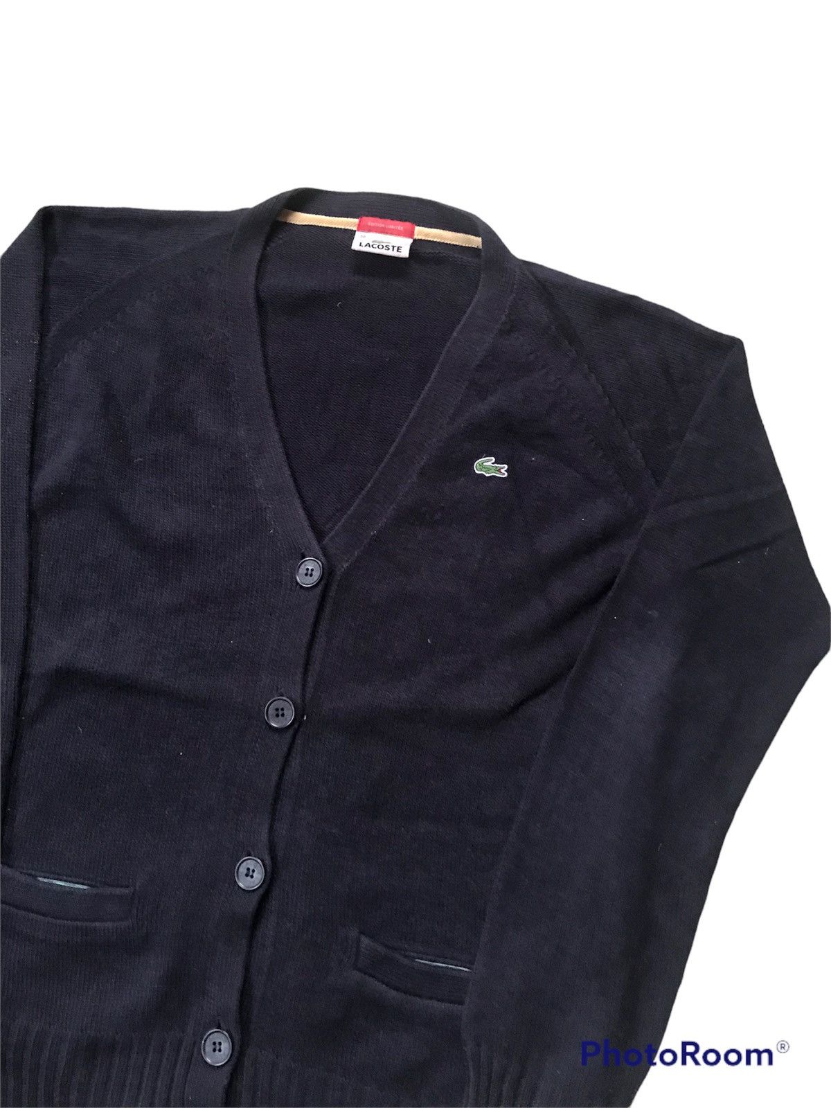 Lacoste × Vintage Vintage cardigan lacoste button Size US S / EU 44-46 / 1 - 2 Thumbnail