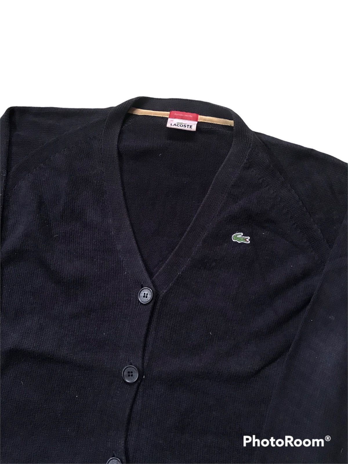 Lacoste × Vintage Vintage cardigan lacoste button Size US S / EU 44-46 / 1 - 4 Thumbnail