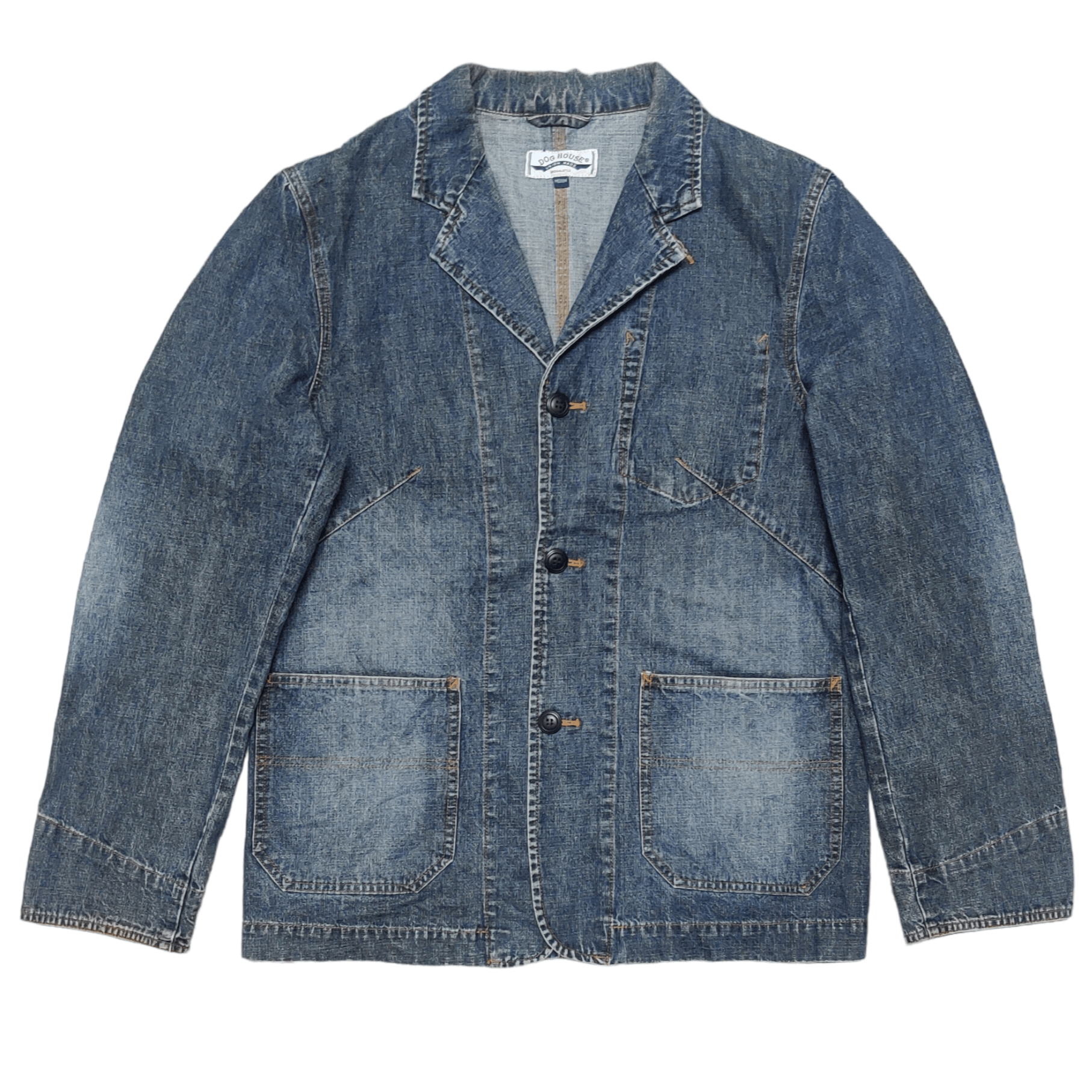 image of Vintage Dog House Union Made Denim Jacket, Men's (Size Medium)