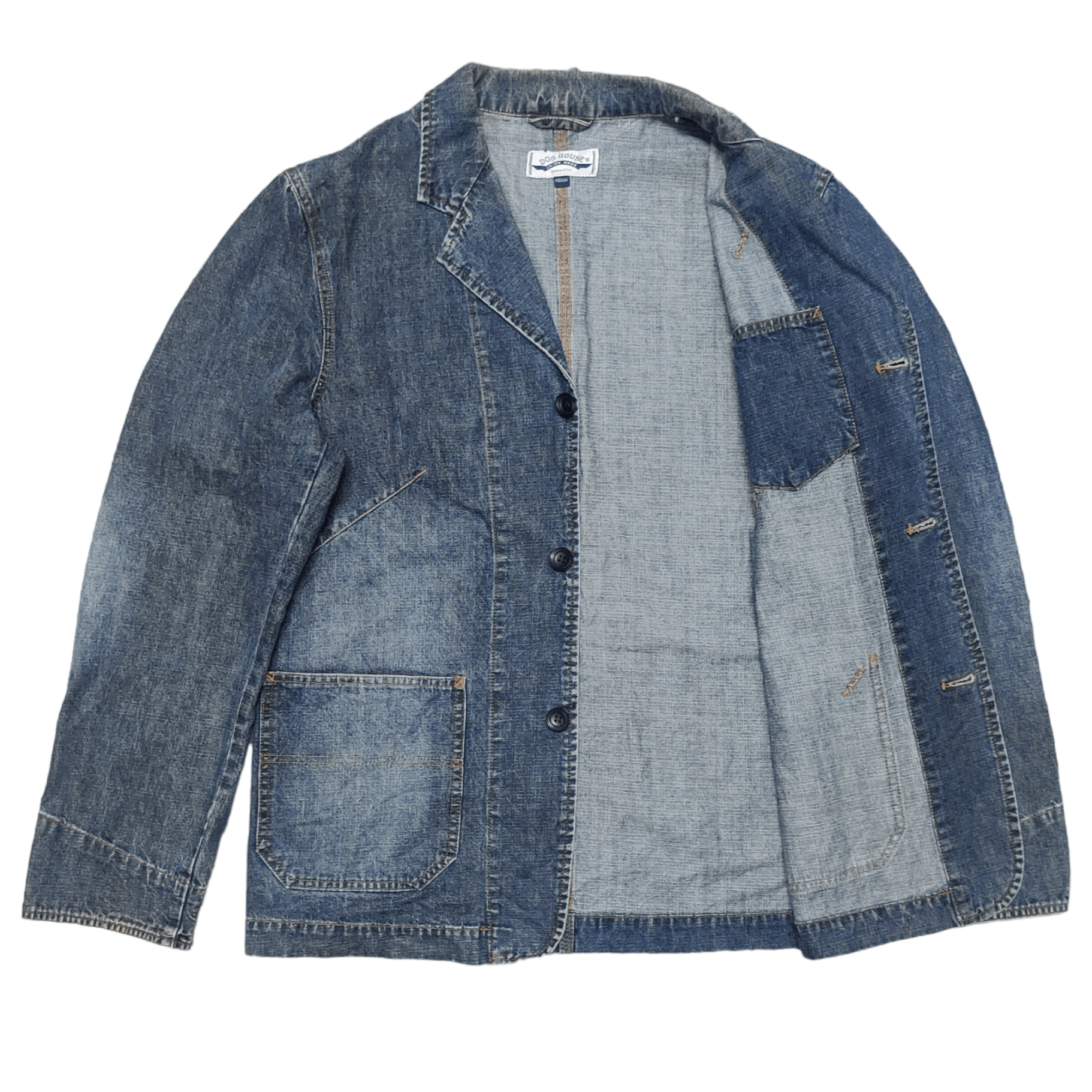 Japanese Brand Vintage Dog House Union Made Denim Jacket Size US M / EU 48-50 / 2 - 5 Thumbnail