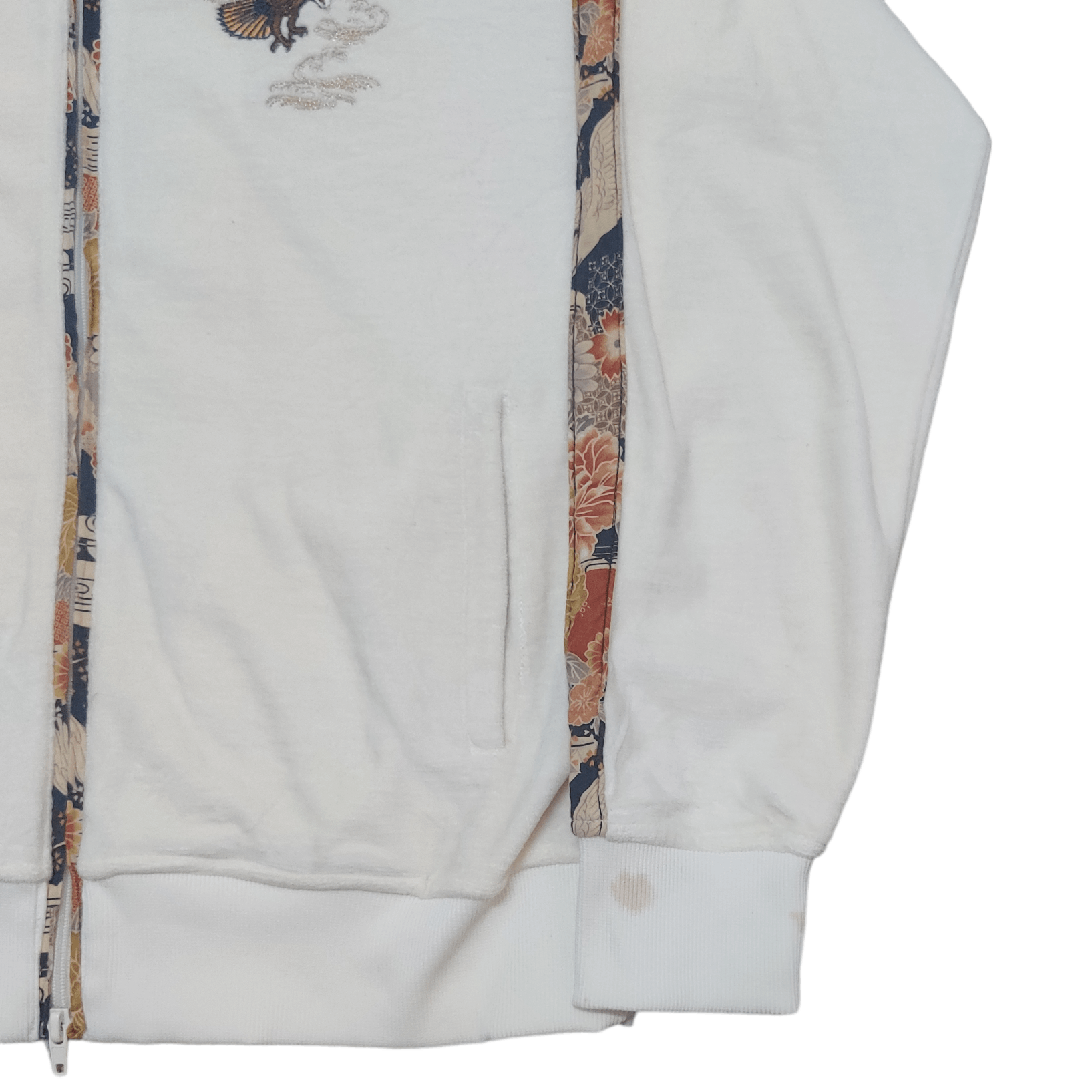 Japanese Brand Vintage Sukajan Eagle Embroidery Zipper Jacket Size US L / EU 52-54 / 3 - 3 Thumbnail