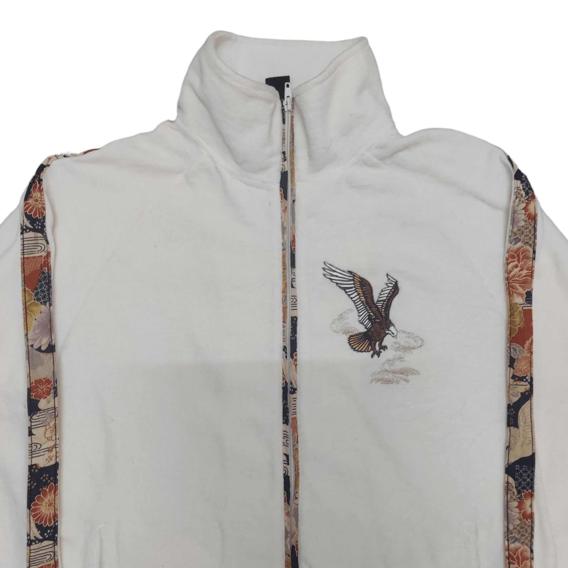 Japanese Brand Vintage Sukajan Eagle Embroidery Zipper Jacket Size US L / EU 52-54 / 3 - 2 Thumbnail