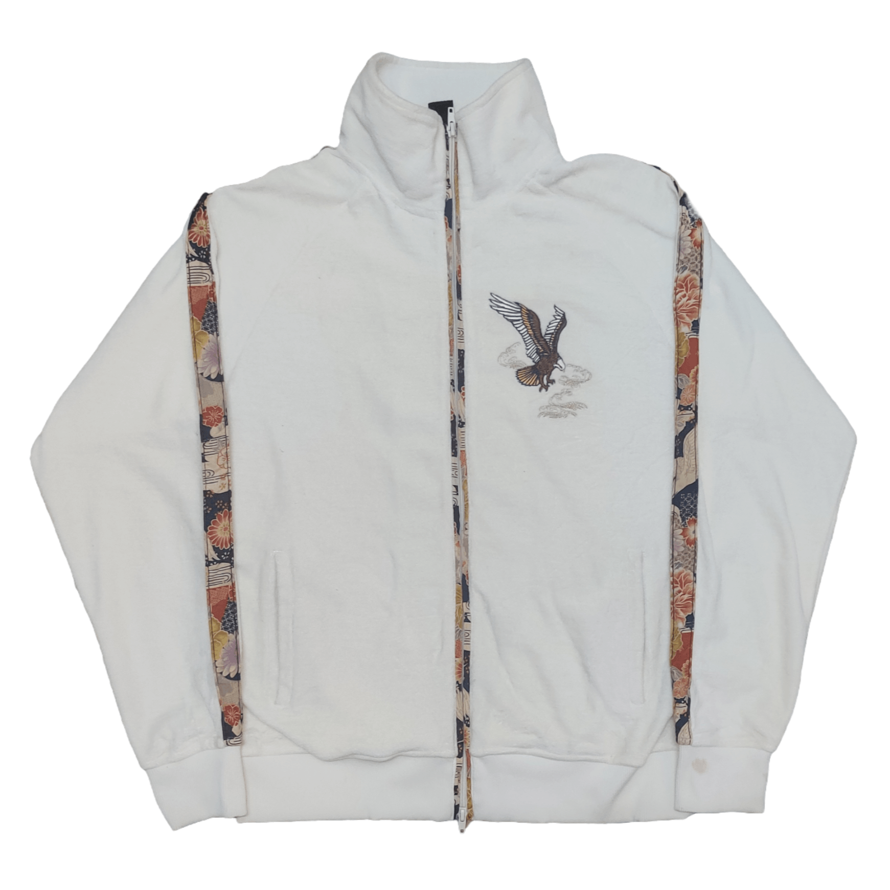 Vintage Sukajan Eagle Embroidery Zipper Jacket