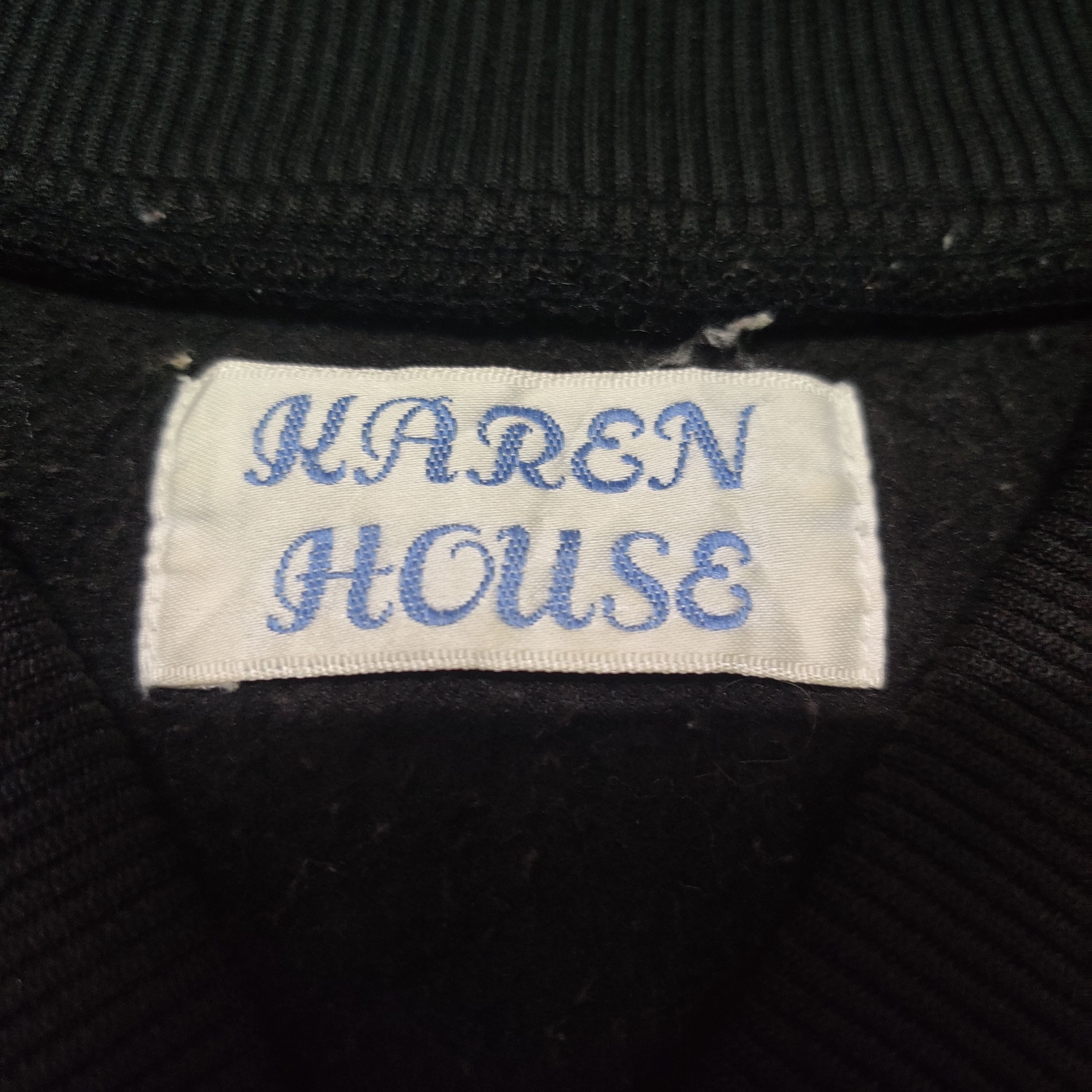 Japanese Brand Vintage Japanese Karen House Patch Work Fleece Jacket Size US L / EU 52-54 / 3 - 7 Thumbnail