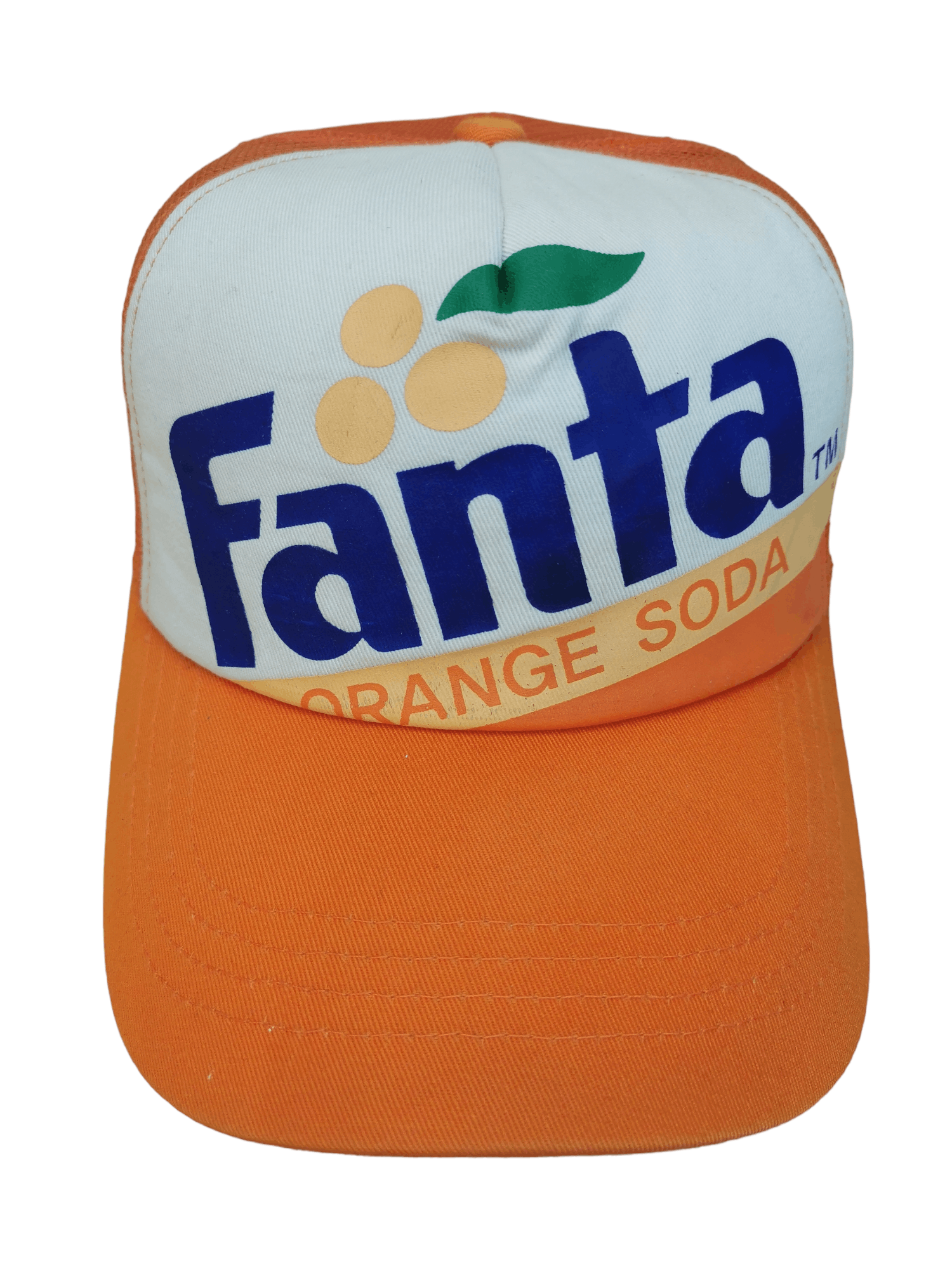 Vintage VINTAGE FANTA ORANGE SODA TRUCKER HAT CAP Size ONE SIZE - 1 Thumbnail