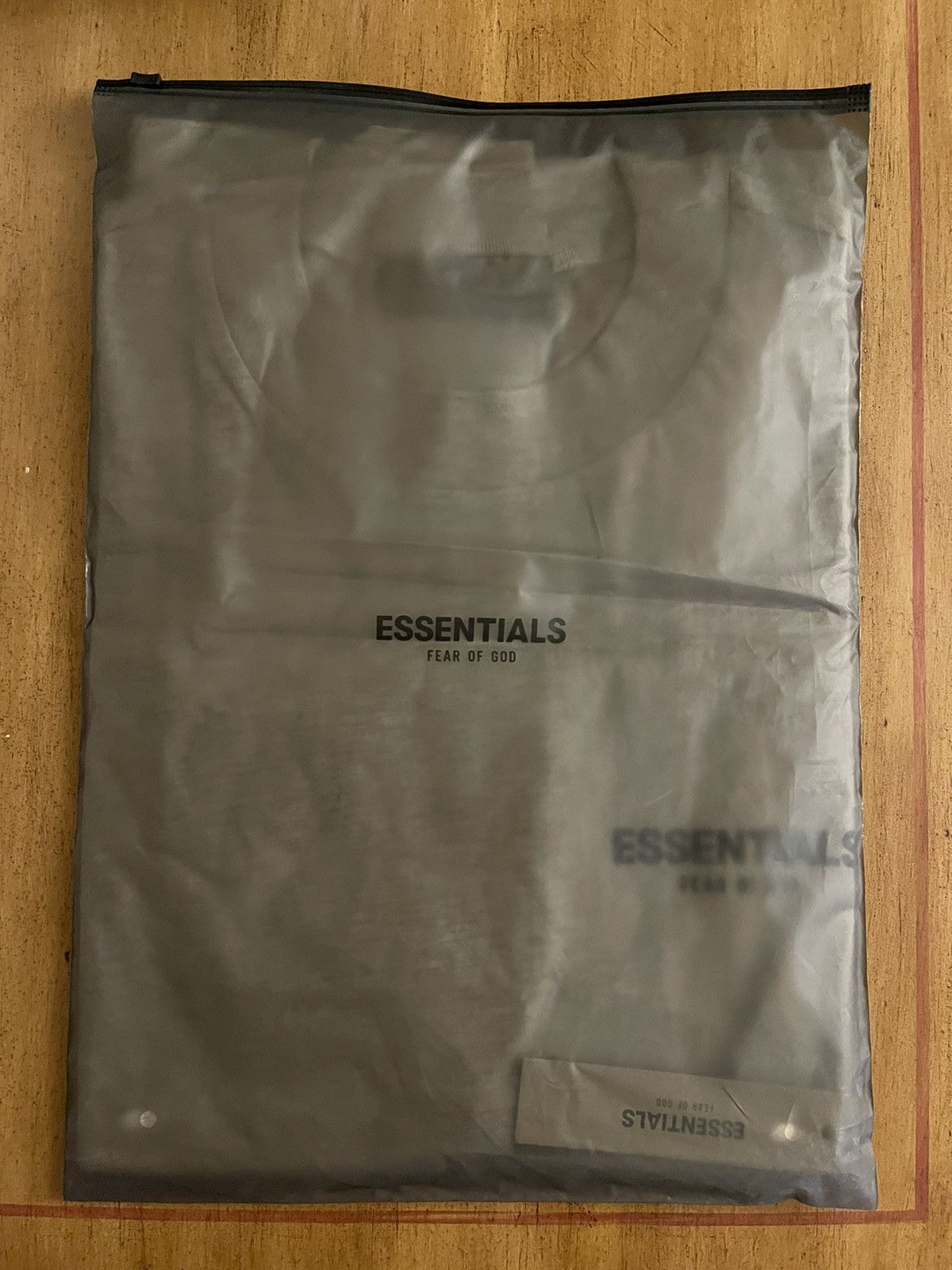 FOG × Fear of God × Pacsun FOG - Essentials Fear Of God Light Oatmeal T-Shirt Sz (XL) Size US XL / EU 56 / 4 - 4 Thumbnail