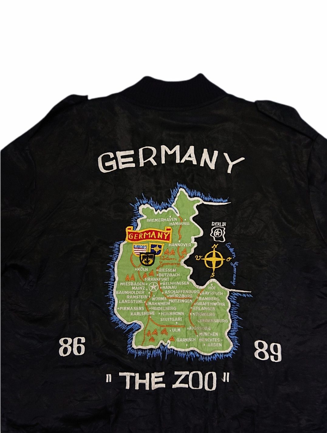 Other Vintage Rare 80s NYLON Germany Bomber Jacket RUHL INFANTRY Size US XL / EU 56 / 4 - 3 Thumbnail