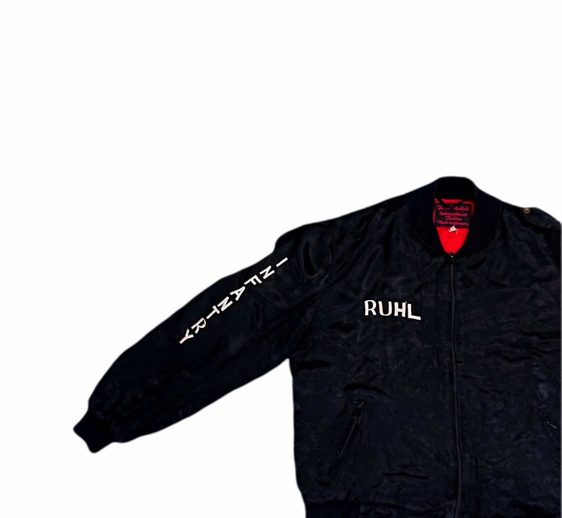 Other Vintage Rare 80s NYLON Germany Bomber Jacket RUHL INFANTRY Size US XL / EU 56 / 4 - 4 Thumbnail