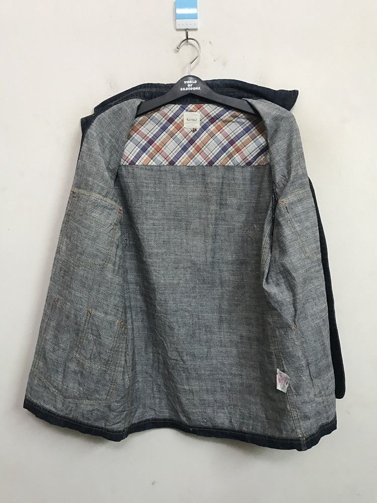 Karl Helmut × Pink House Old KARL HELMUT Japan Spell Out Patches Denim Chore Jacket Size US L / EU 52-54 / 3 - 11 Thumbnail