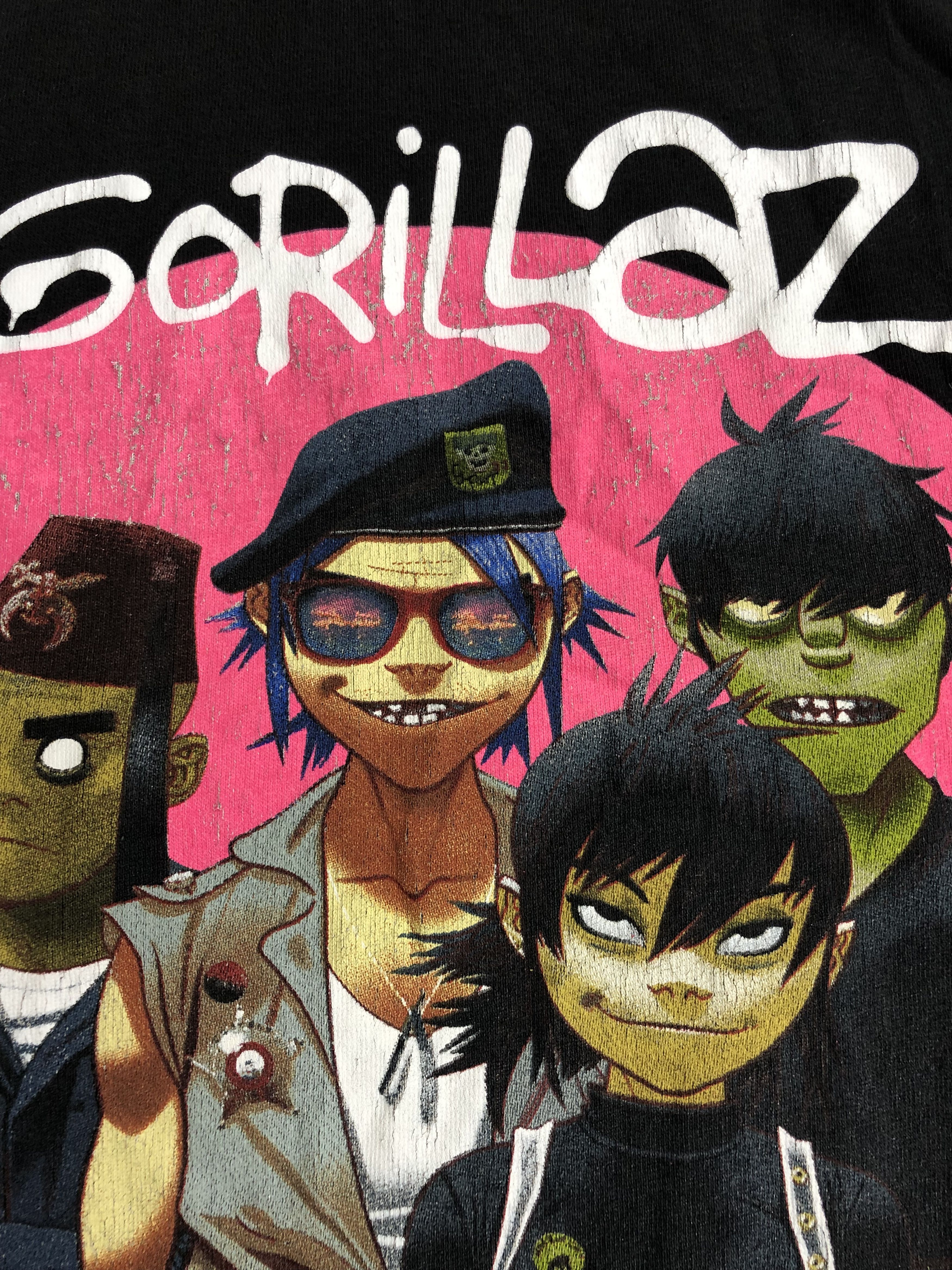 Band Tees Vintage 2017 Gorillaz (Daft Punk Arctic Monkeys De La Soul) Size US M / EU 48-50 / 2 - 4 Thumbnail