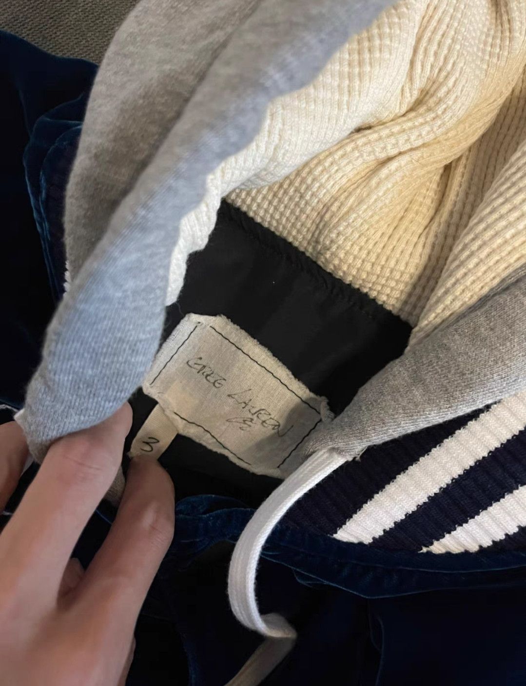 Greg Lauren Greg Lauren 19 Baseball JKT Size 3 Size US L / EU 52-54 / 3 - 3 Thumbnail