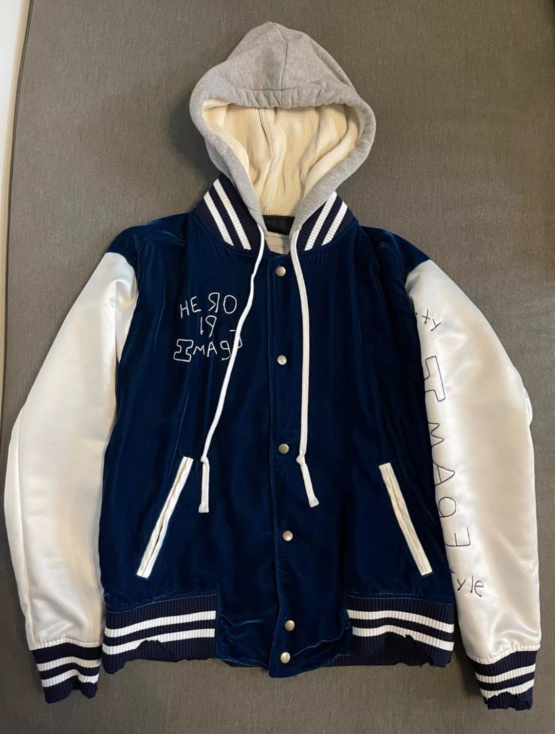Greg Lauren Greg Lauren 19 Baseball JKT Size 3 Size US L / EU 52-54 / 3 - 1 Thumbnail