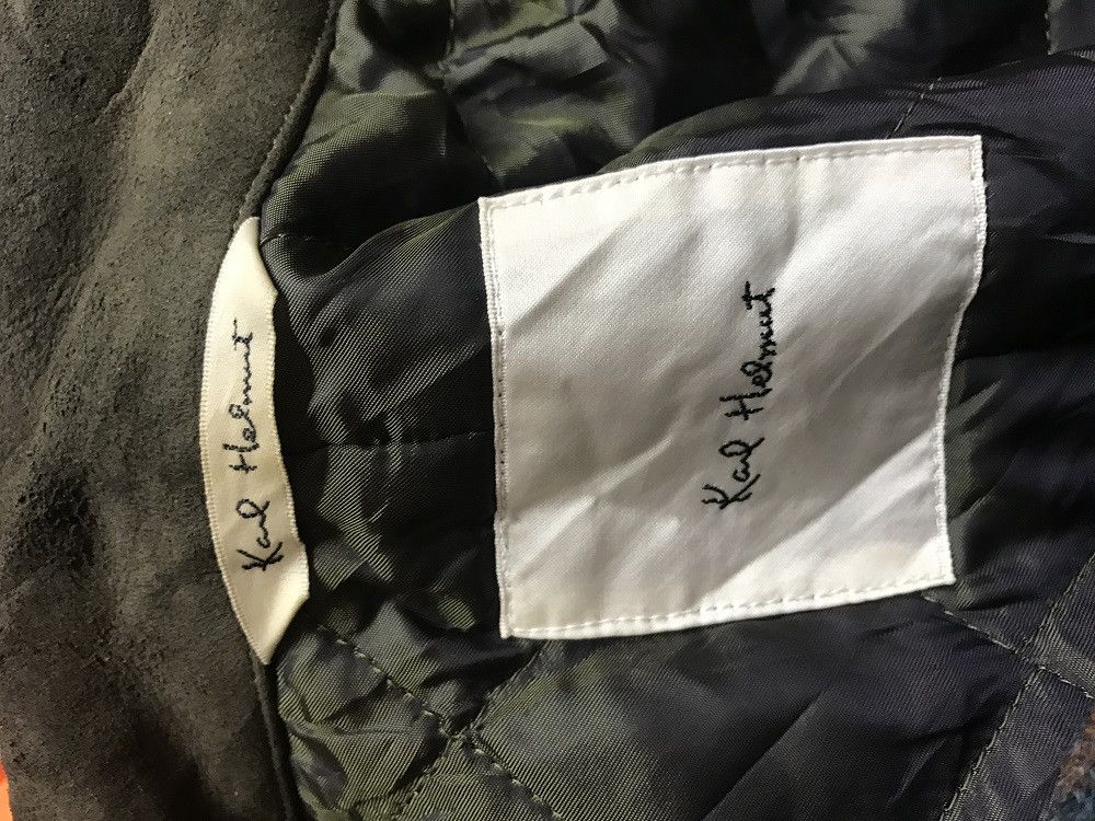Karl Helmut × Pink House KARL HELMUT Japan Patchwork Plaid 100% Wool Jacket Coat Size US L / EU 52-54 / 3 - 17 Thumbnail