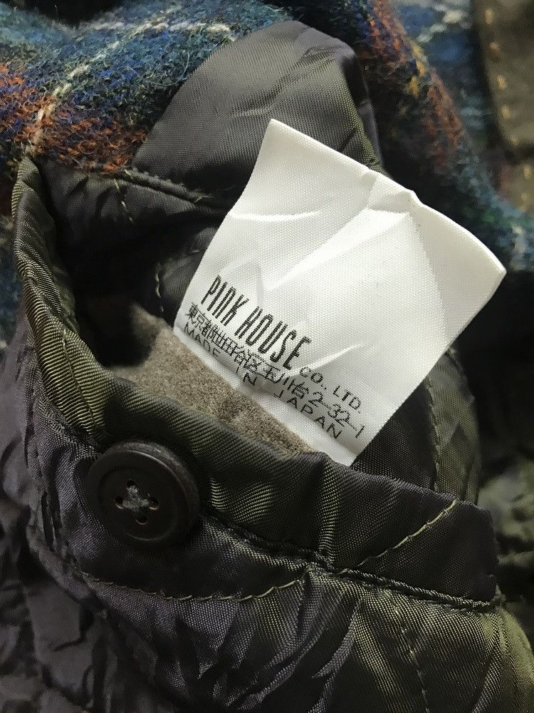 Karl Helmut × Pink House KARL HELMUT Japan Patchwork Plaid 100% Wool Jacket Coat Size US L / EU 52-54 / 3 - 19 Thumbnail