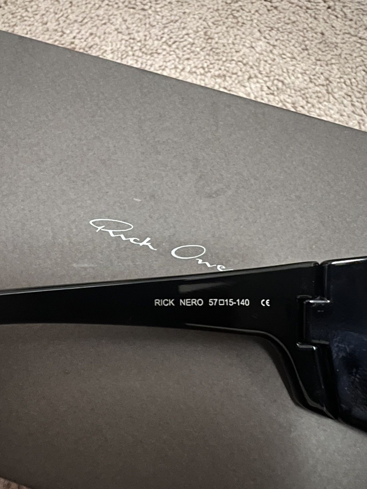 Rick Owens Rick Owens Rick Sunglasses Size ONE SIZE - 4 Thumbnail