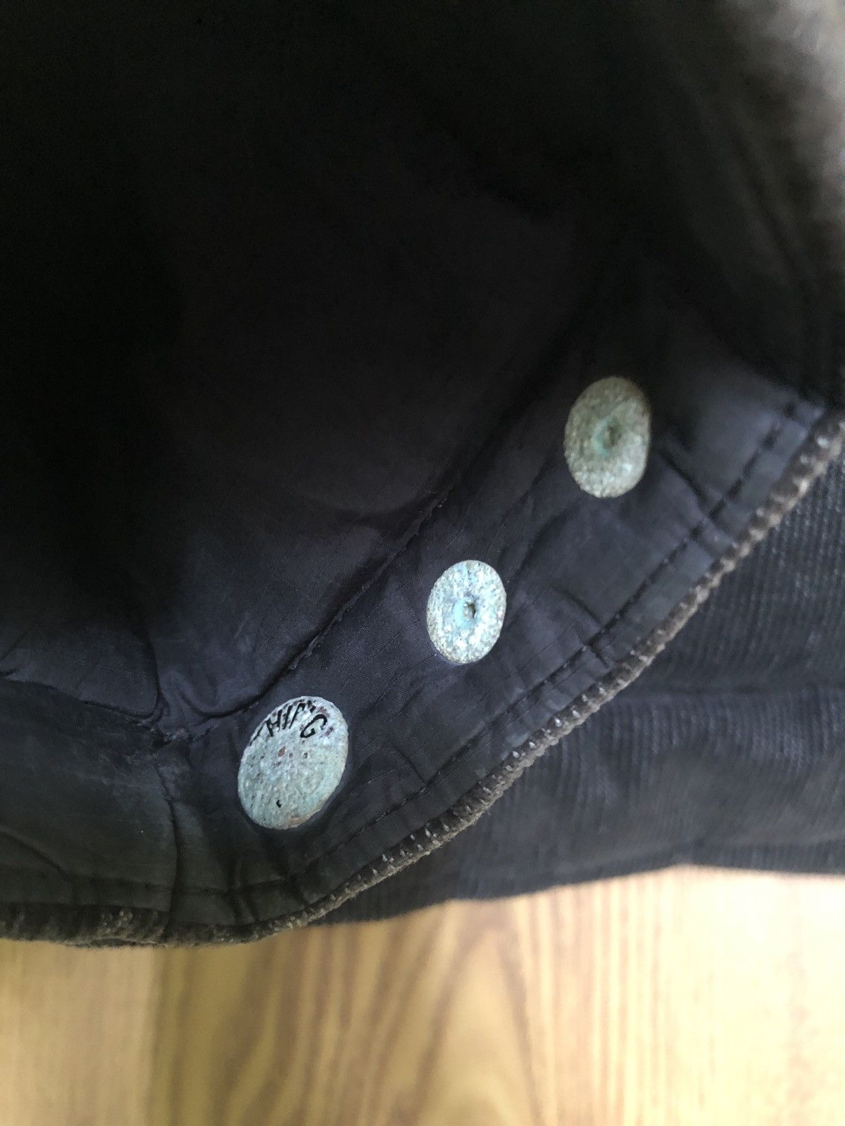 Bape A Bathing Ape Corduroy Down Jacket Black Size US S / EU 44-46 / 1 - 5 Thumbnail