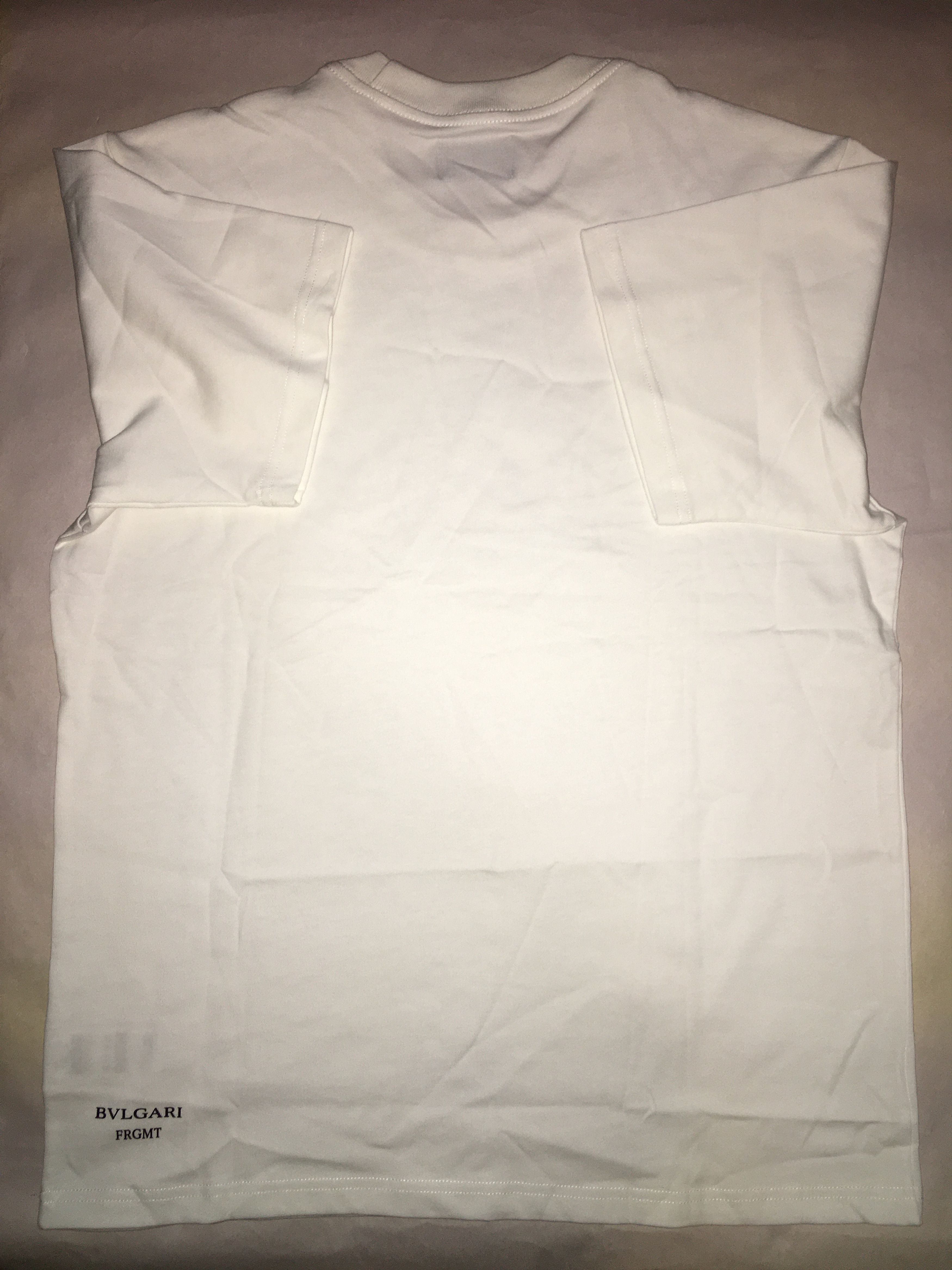 Bvlgari × Fragment Design Public Relation T-Shirt RARE Size US M / EU 48-50 / 2 - 4 Thumbnail