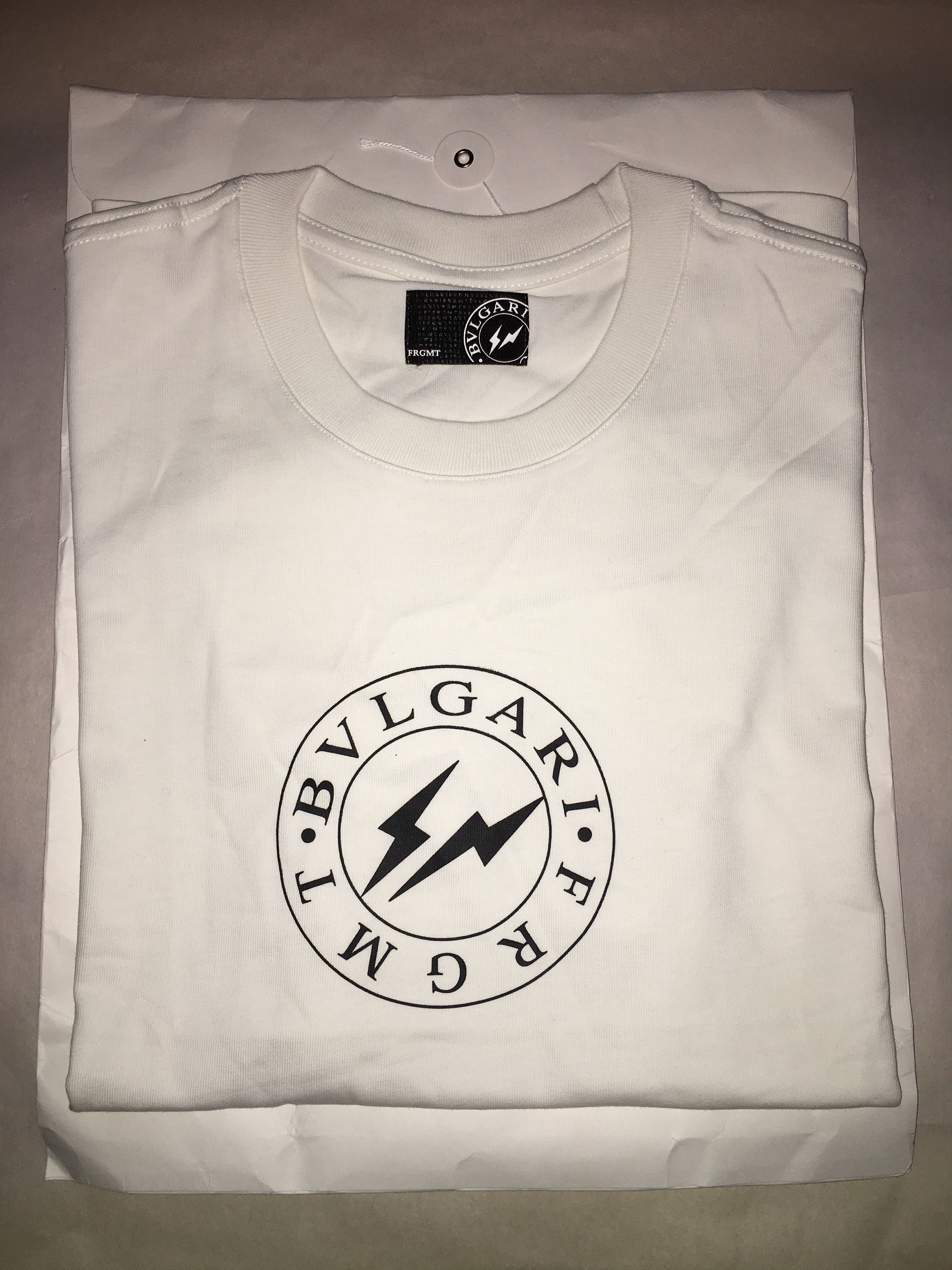 Bvlgari × Fragment Design Public Relation T-Shirt RARE Size US M / EU 48-50 / 2 - 2 Thumbnail