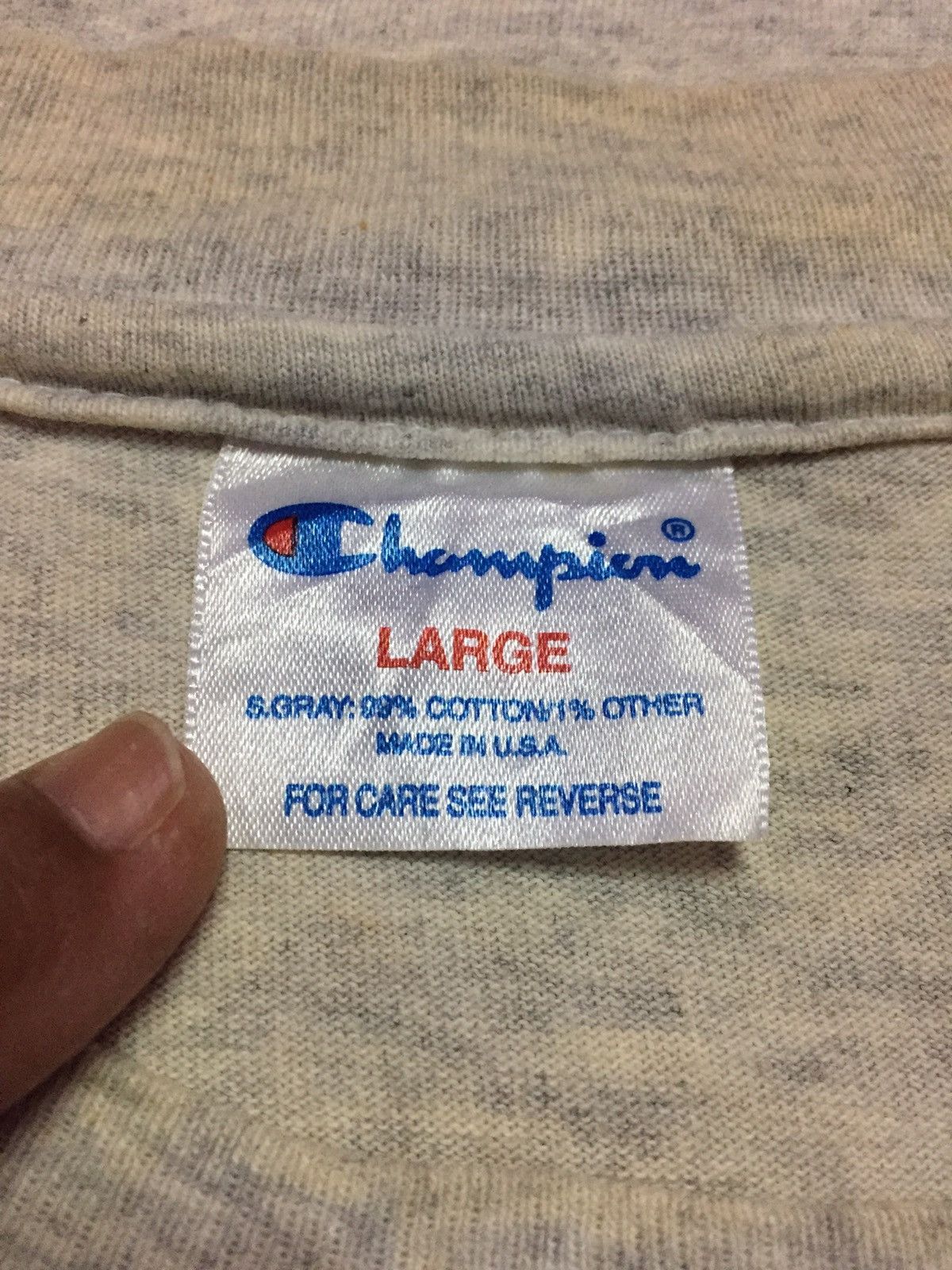 Champion Champion Tee Size Large Size US L / EU 52-54 / 3 - 3 Thumbnail