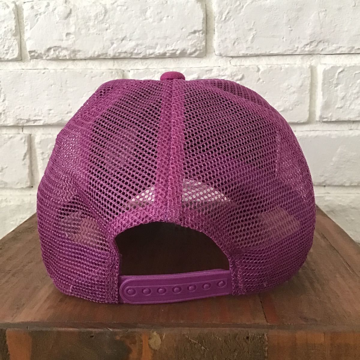 Bape × Carhartt BAPE × carhartt trucker hat cap Purple camo NIGO Size ONE SIZE - 4 Thumbnail