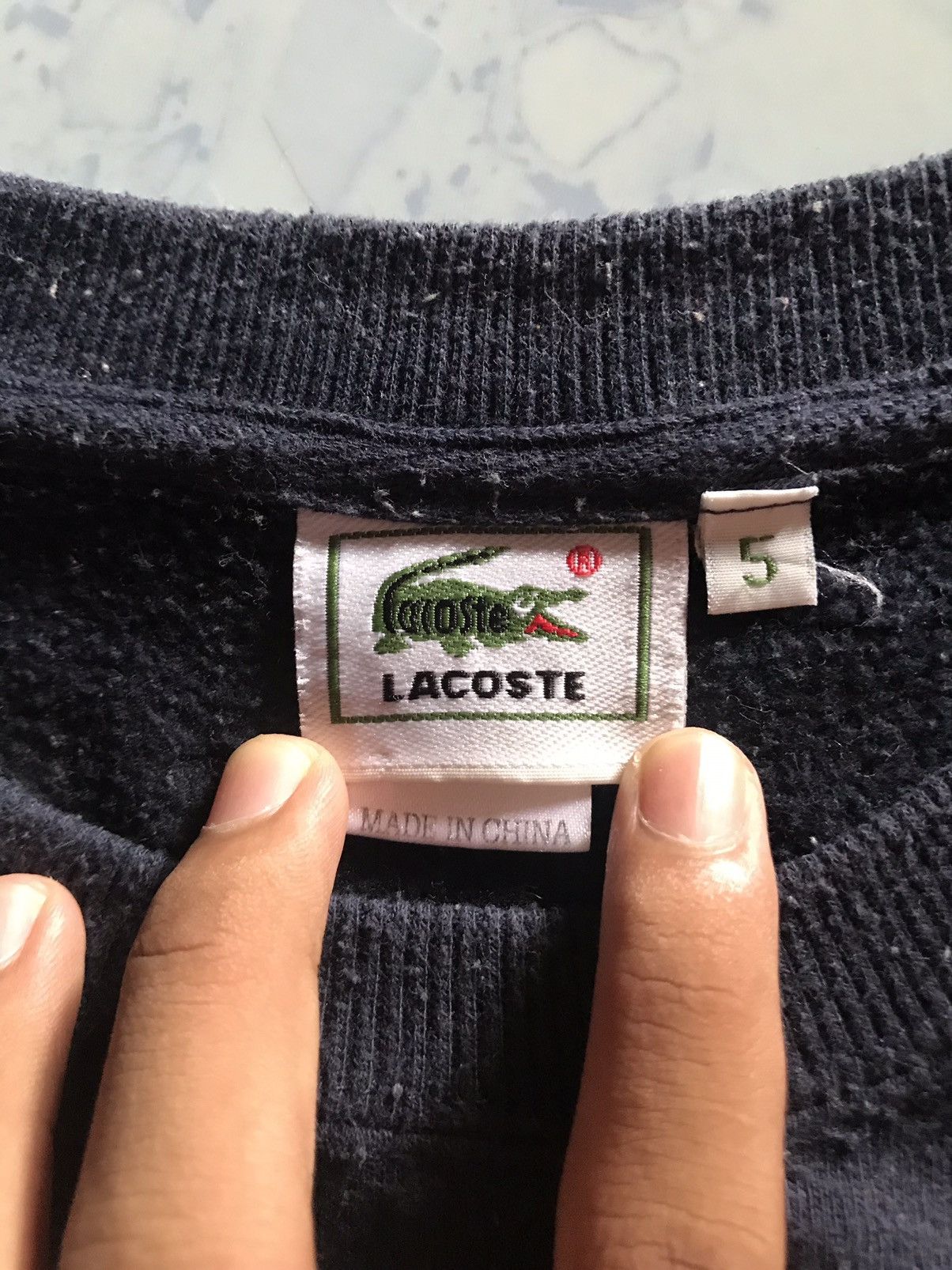 Lacoste Lacoste sweatshirt size L Size US L / EU 52-54 / 3 - 3 Thumbnail