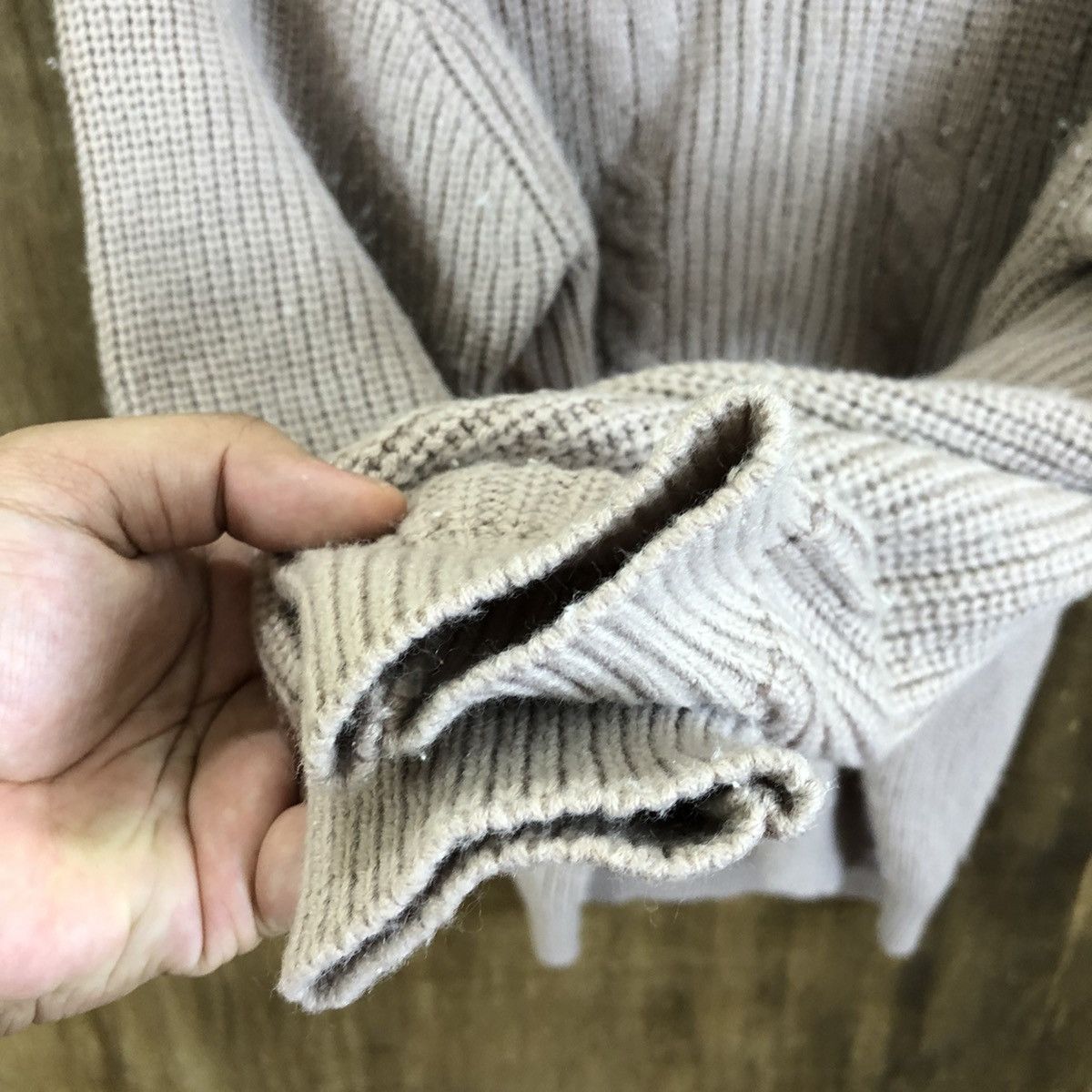 Japanese Brand Daily Wear Hoodies Brown Knitwear #148 Size US L / EU 52-54 / 3 - 4 Thumbnail