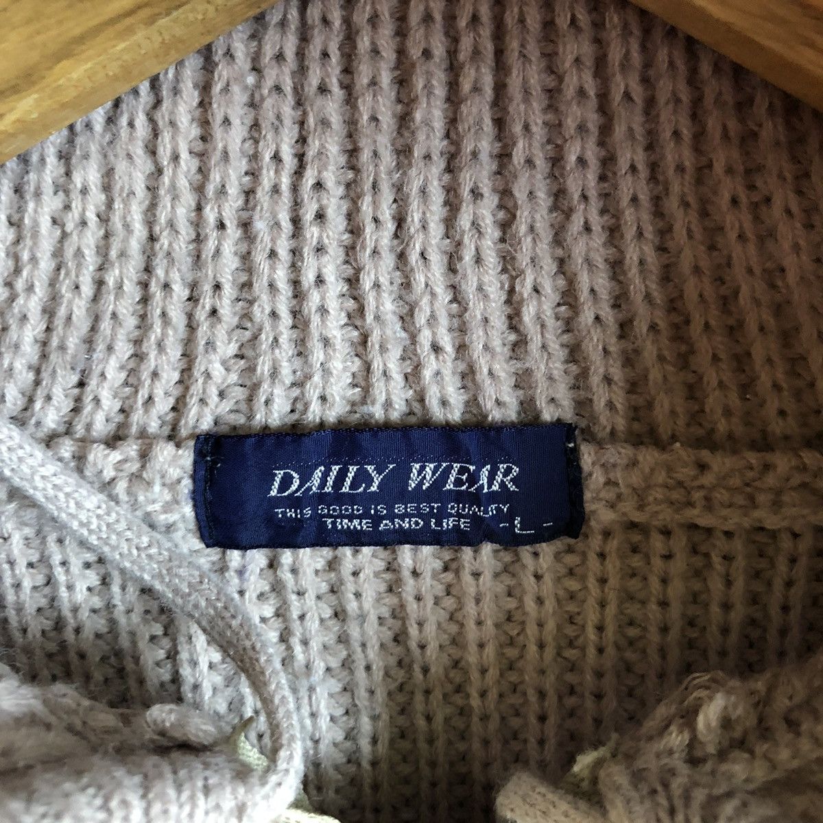 Japanese Brand Daily Wear Hoodies Brown Knitwear #148 Size US L / EU 52-54 / 3 - 5 Thumbnail