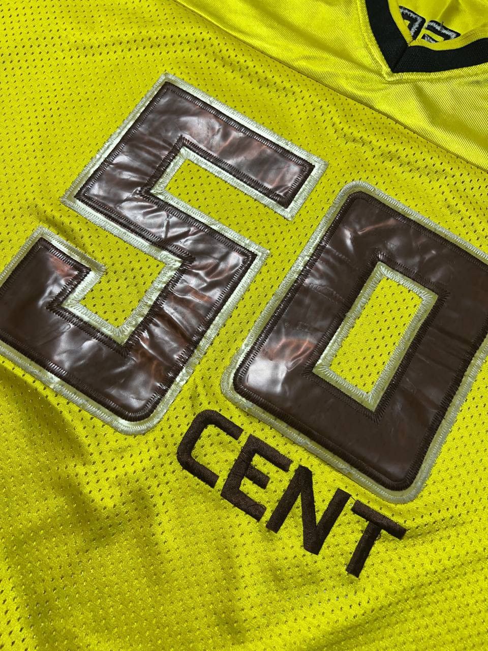 50 Cent Vintage 50 Cent Rap Band Shirt Jersey Y2K 90s Size US L / EU 52-54 / 3 - 3 Thumbnail