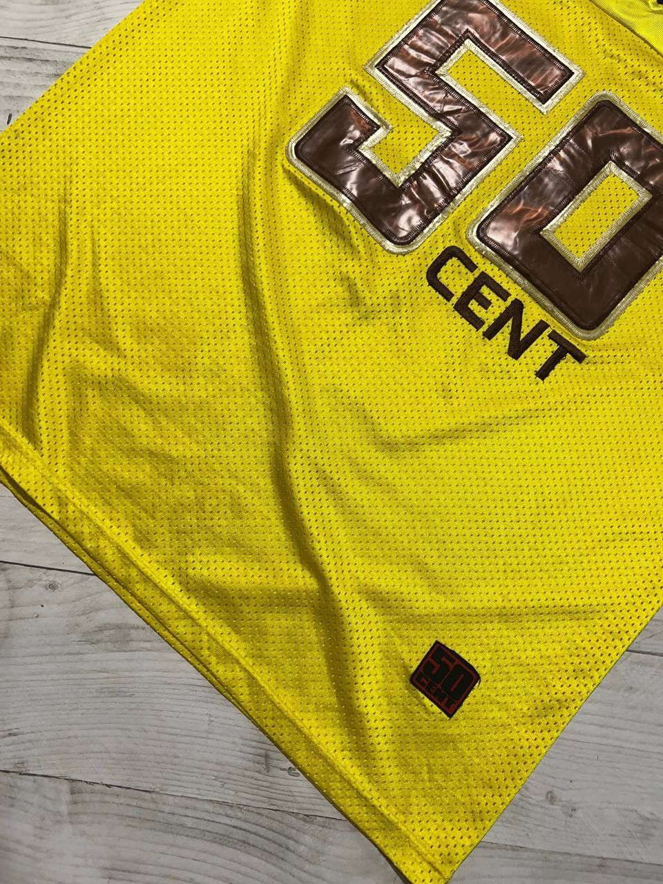 50 Cent Vintage 50 Cent Rap Band Shirt Jersey Y2K 90s Size US L / EU 52-54 / 3 - 4 Thumbnail