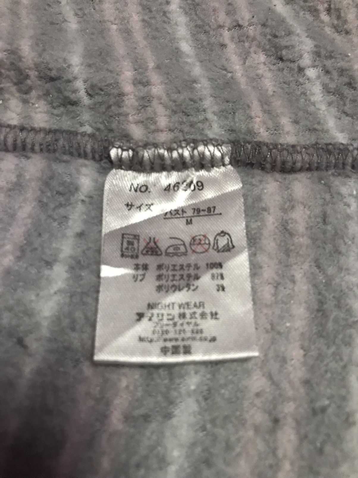 Yohji Yamamoto Sacsny Y’saccs Yohji yamamoto fleece sweatshirt size M Size M / US 6-8 / IT 42-44 - 4 Thumbnail