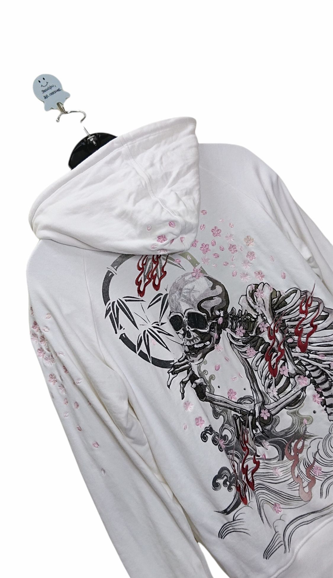 Japanese Brand VINTAGE RARE TAKIYASHA SKELETON SPECTRE SUKAJAN HOODIE Size US L / EU 52-54 / 3 - 3 Thumbnail