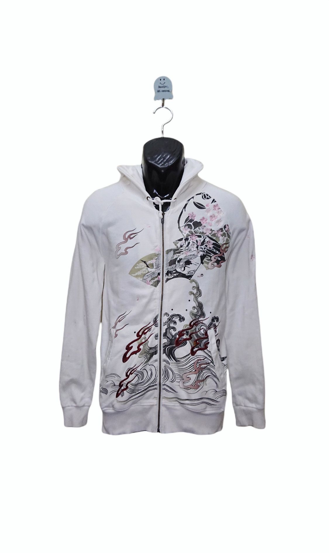 Japanese Brand VINTAGE RARE TAKIYASHA SKELETON SPECTRE SUKAJAN HOODIE Size US L / EU 52-54 / 3 - 2 Thumbnail