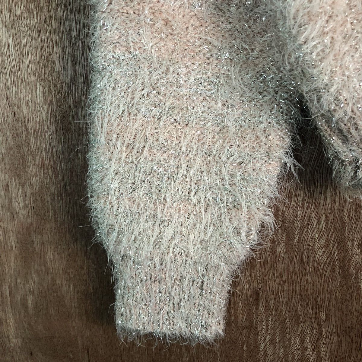 Homespun Knitwear × Japanese Brand vintage Laguna Moon Peach Mohair Knitwear Size US L / EU 52-54 / 3 - 6 Thumbnail