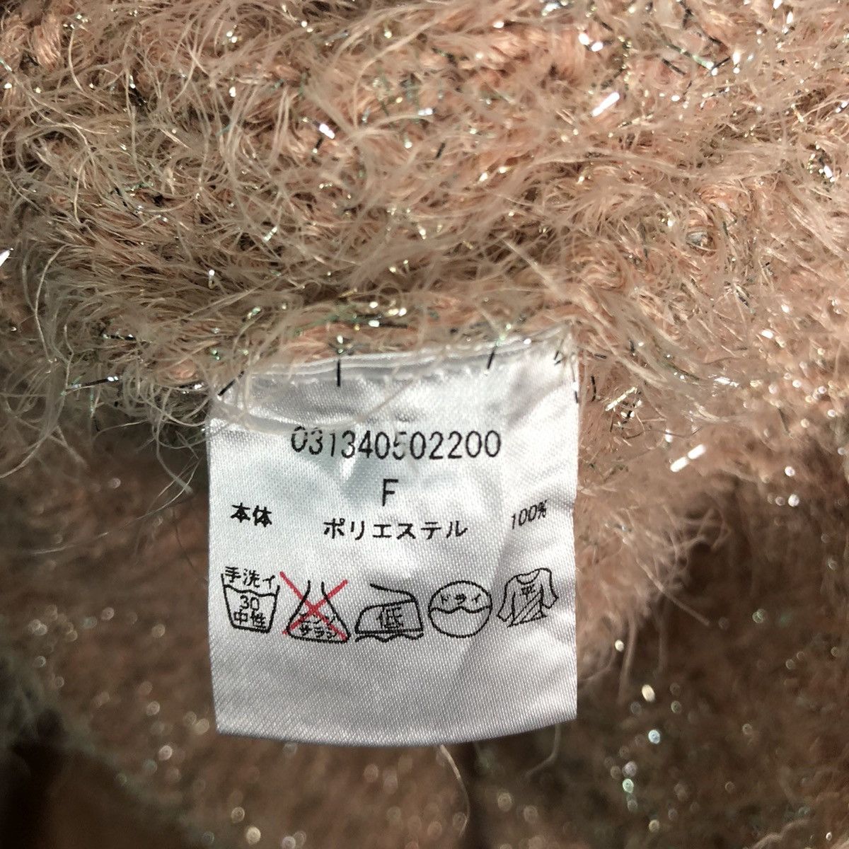Homespun Knitwear × Japanese Brand vintage Laguna Moon Peach Mohair Knitwear Size US L / EU 52-54 / 3 - 11 Thumbnail