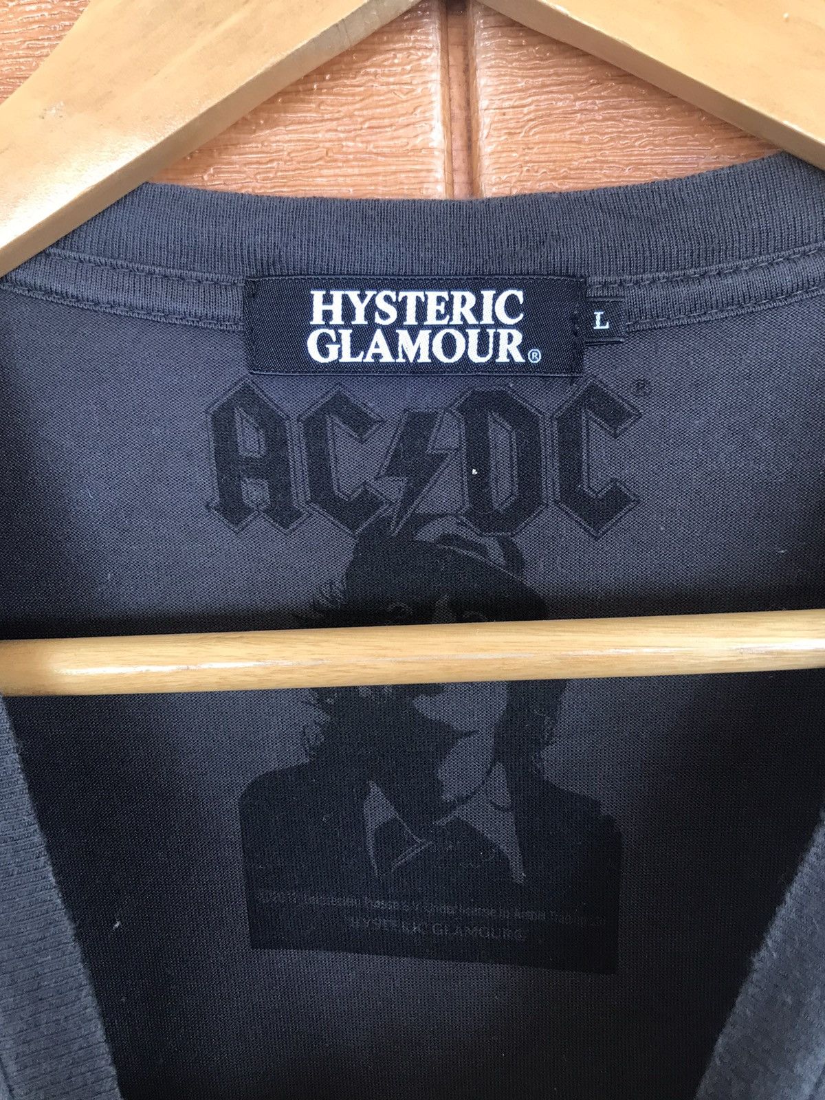 Hysteric Glamour Hysteric Glamour X ACDC Line Up Band T-Shirt Size US L / EU 52-54 / 3 - 5 Thumbnail