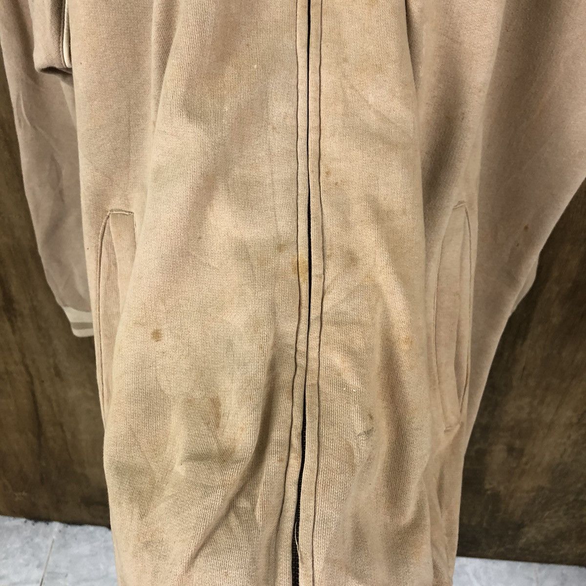 Japanese Brand × Vintage Enyce Brand Denim Faded Brown Sweatshirt Hoodies # Size US XL / EU 56 / 4 - 7 Thumbnail
