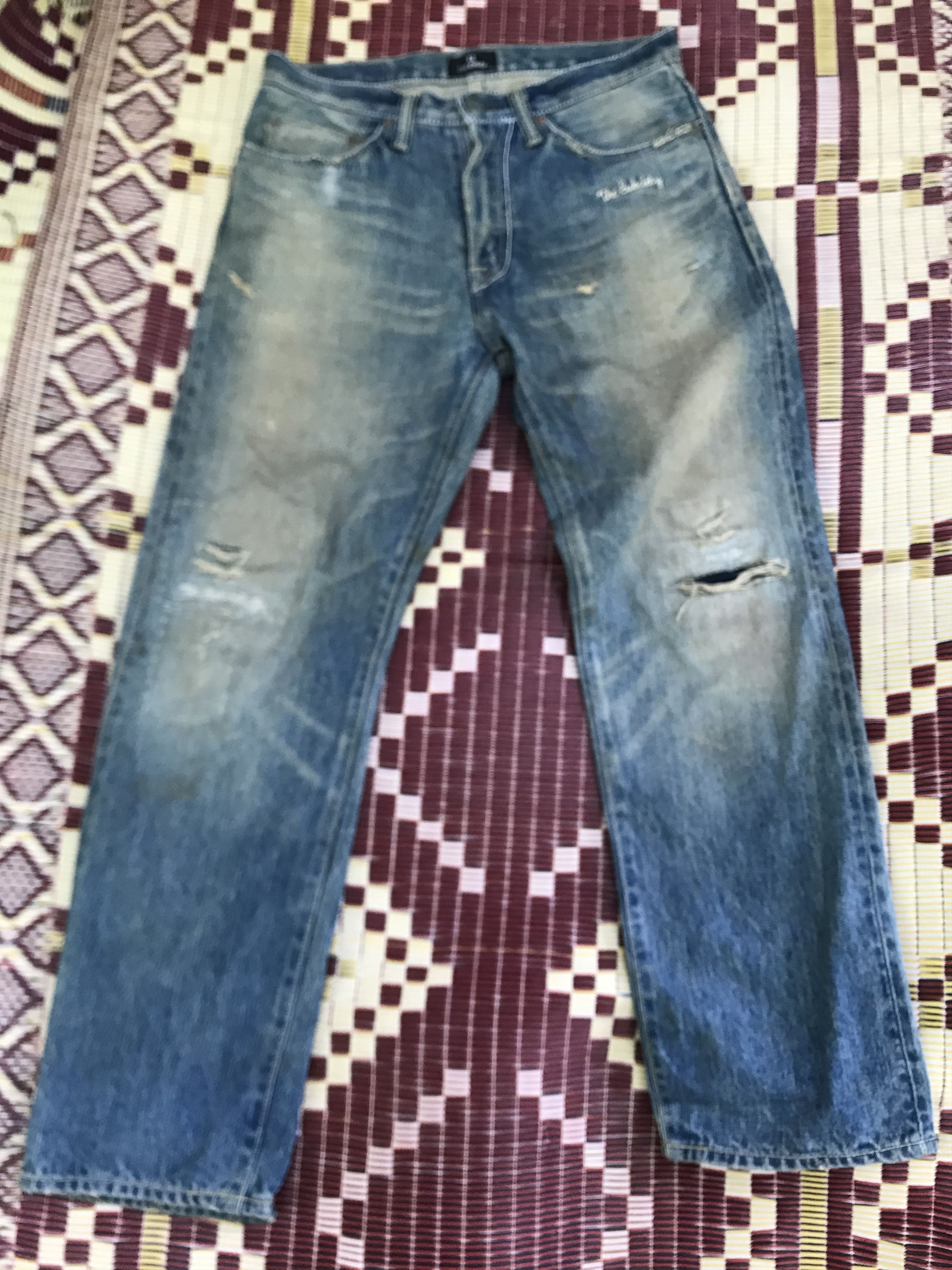 Japanese Brand Subciety Seldvedge Denim Pants Size US 30 / EU 46 - 1 Thumbnail